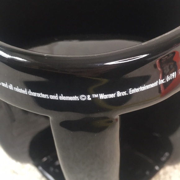 Friends Central Perk Coffee Mug Black Cup TV Logo XL Hidden Handle - Picture 7 of 11